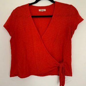 Madewell Wrap Top